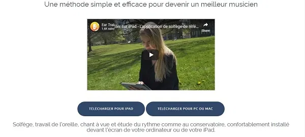 Un logiciel exerciseur pour les musiciens en herbe
