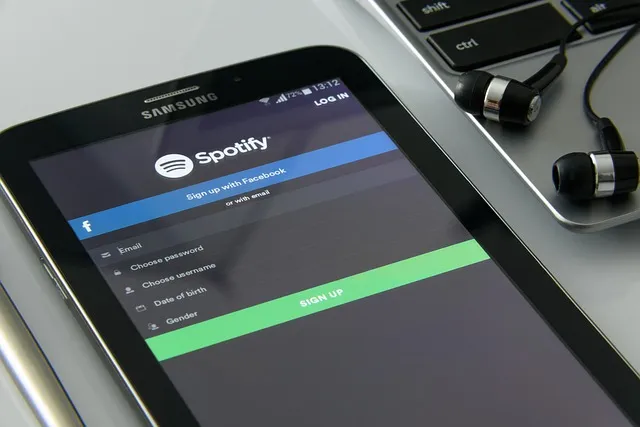 musique sur smartphone spotify