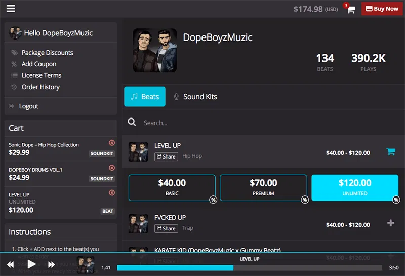 airbit vendre beats avis