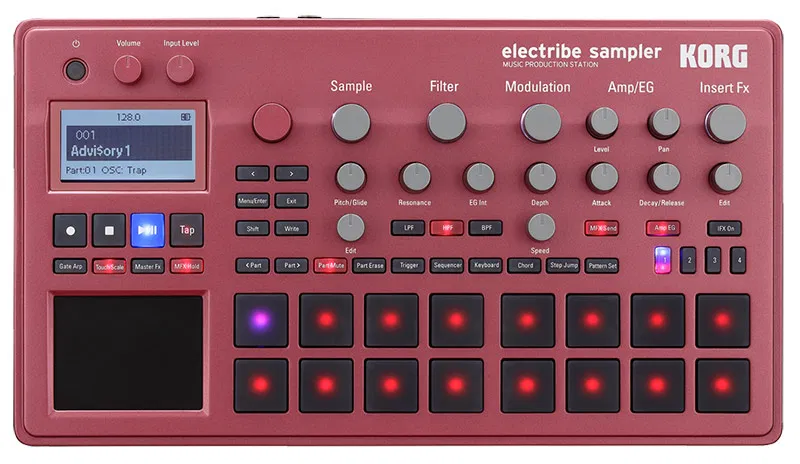 electribe2 sampleur red