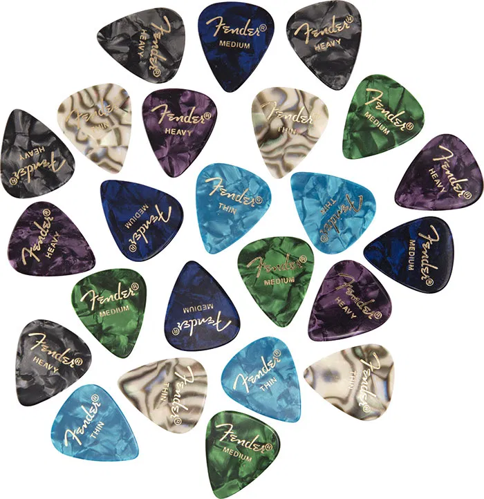 fender premium cell mix pick set 24
