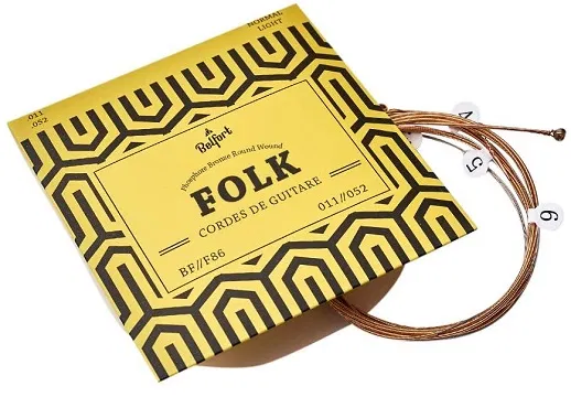 BELFORT-Cordes-guitare folk-guitare-acoustique