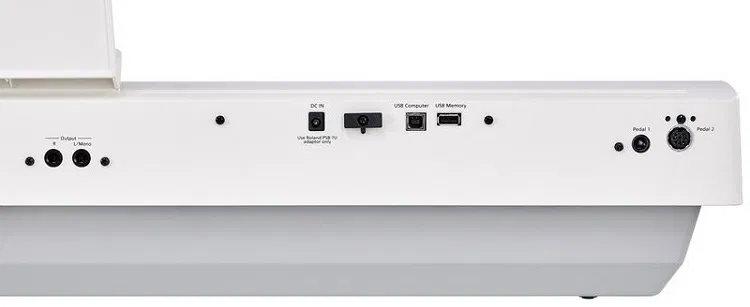 connectique-Roland-FP-30X-WH