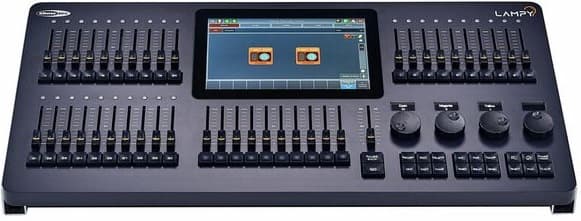 Console DMX 512 192 Canaux - Contrôleur D'Éclairage Scène Professionnel Avec MIDI, Voix Et Programmation Avancée
