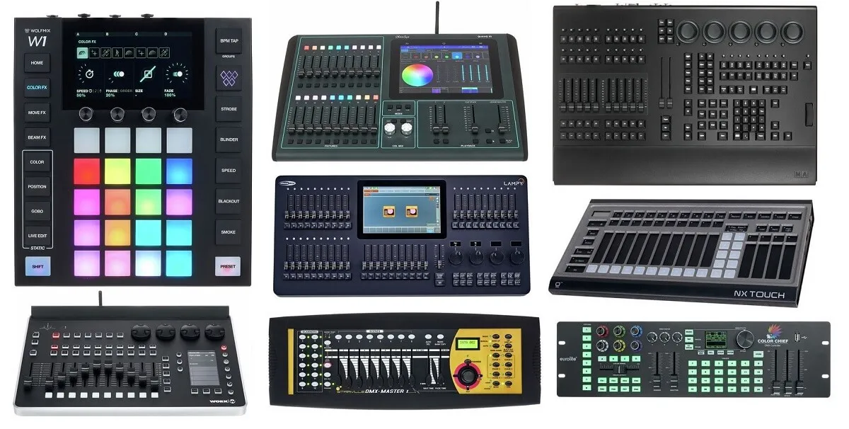 Console De Contrôle DMX 192, équipement De Scène 5... - Grandado