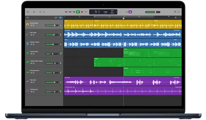 avantages-logiciel-Garageband