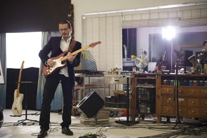 Guitare electrique pour blues