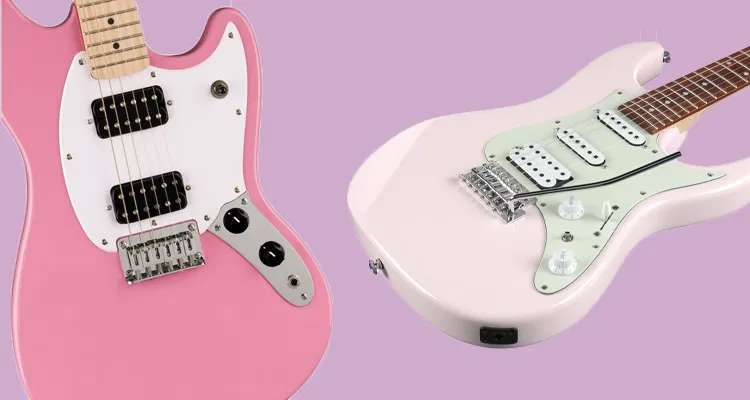 criteres-choix-guitare-electrique-rose
