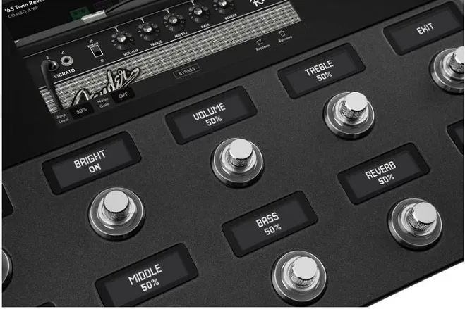 Fonctionnalités Tone master pro Fender