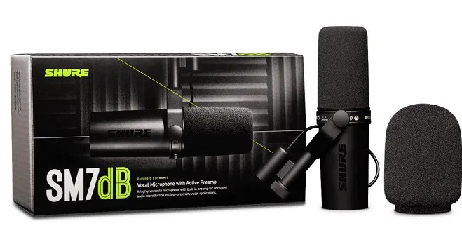 Presentation Shure SM 7dB
