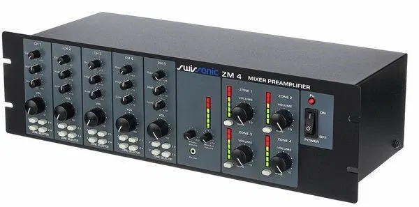 Table mixage rackable Swissonic ZM 4