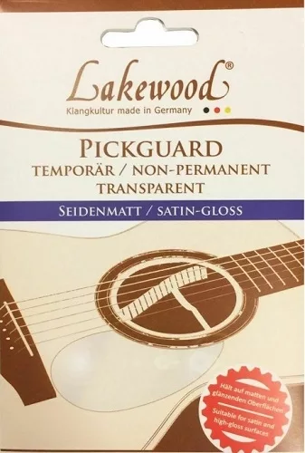Level Guitare Acoustique Transparente Pickguard Clear Guard Acoustic Guitar Pick-Folk Protection de la Plaque Anti-Rayures 