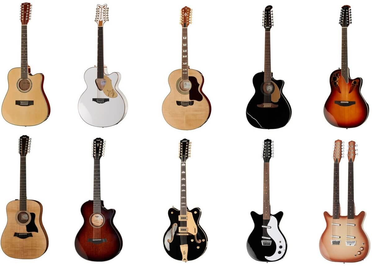 Les 10 Meilleures Guitares 12 cordes pour Tous les Styles