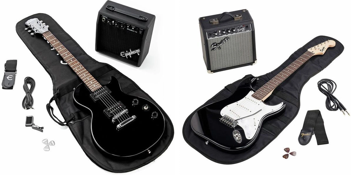 Les 5 Meilleurs Packs de Guitare Electrique pour Débutant