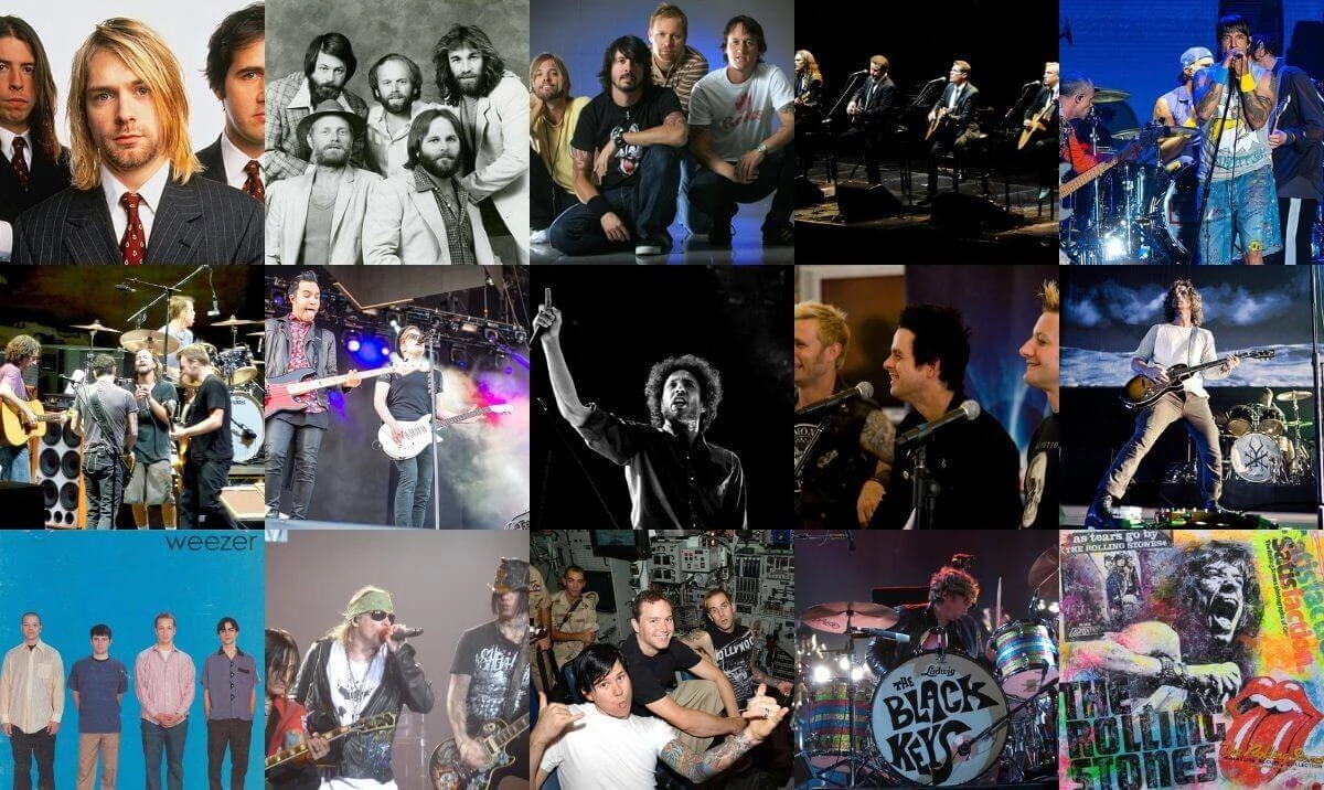 Les 23 Groupes Rock Américains Les Plus Marquants de l