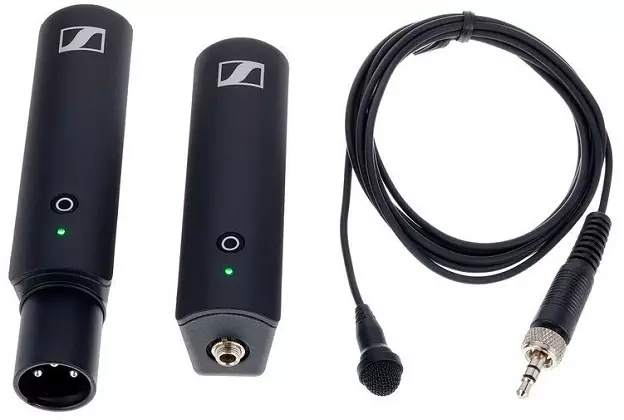 Microphone Cravate Sans Fils,Mini Micro Lavalier Avec Lightning Adaptateur  2.4GHZ - Prix pas cher