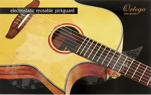 Pickguard Lot de 2 autocollants en forme de virgule pour guitare acoustique  Doré : acheter des objets Beatles, Lennon, McCartney, Starr et Harrison