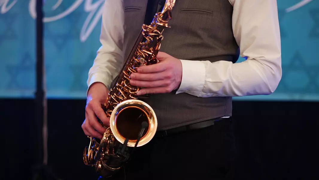 Mini Saxophone de Poche Deux Tons, Saxophone Alto Mi bémol/Si